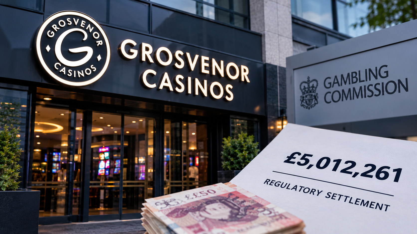 Grosvenor Casinos Operators to Pay £5m After Gambling Commission Finds AML and Safer Gambling Failures